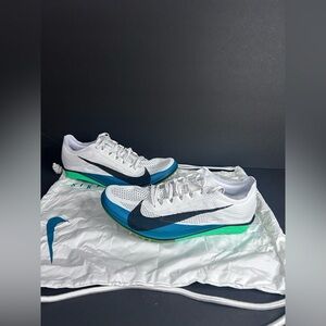 Nike ZoomX Dragonfly 2 Track Spikes White Bright Spruce FZ9315-102 Men’s Size 8